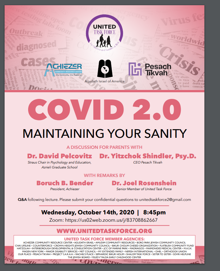 United Task Force Presents: Covid 2.0 Maintaining your Sanity